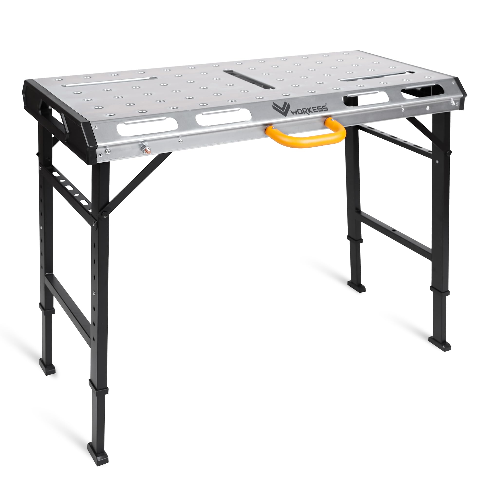 WORKESS Metal Welding Table Folding 1000 lbs Load Capacity Heavy